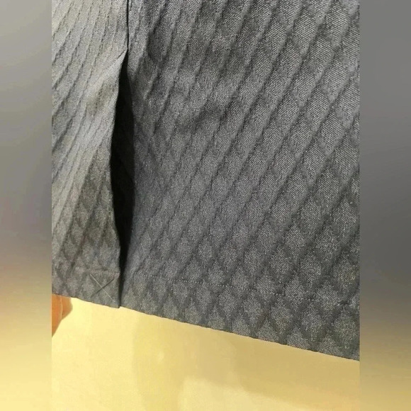 Soho Apparel Navy Blue Pencil Skirt with Back Vent Size M - Picture 5 of 8